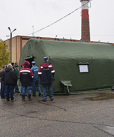 В рамках Всероссийской тренировки В рамках Всероссийской тренировки